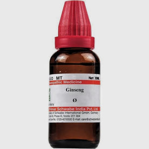 Ginseng Q 30 ml WSI - The Homoeopathy Store