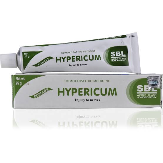Pomade Hypericum Ointment SBL - The Homoeopathy Store