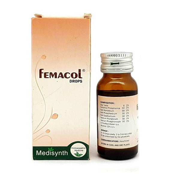 Femacol drop Medisynth - The Homoeopathy Store