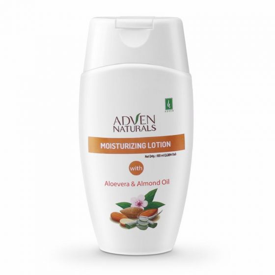 Adven Naturals Moisturizing Lotion with Aloevera & Almond Oil - The Homoeopathy Store