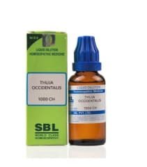 SBL Thuja occidentalis 1M - The Homoeopathy Store