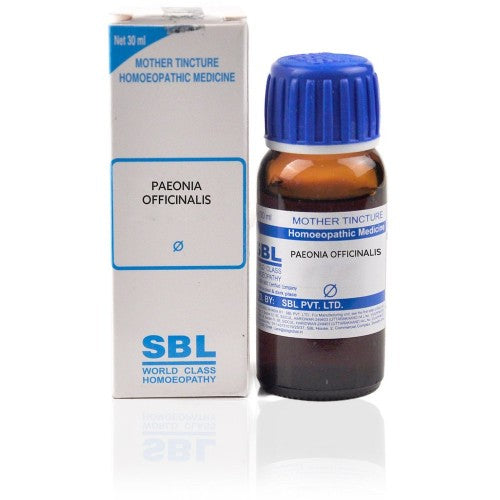 SBL Paeonia officinalis Q 30 ml - The Homoeopathy Store