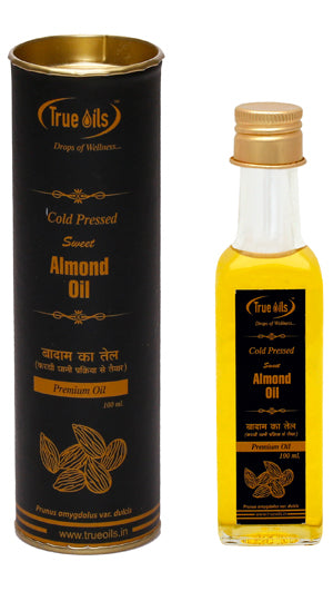 True Oils Sweet Almond Oil 100ml - True Oils- The Homoeopathy Store