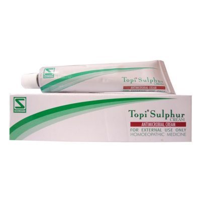 Topi Sulphur Cream - Dr. Willmar Schwabe India- The Homoeopathy Store