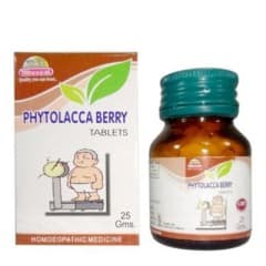 Wheezal Phytolacca Berry Tablets - Wheezal- The Homoeopathy Store