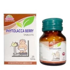 Wheezal Phytolacca Berry Tablets - The Homoeopathy Store