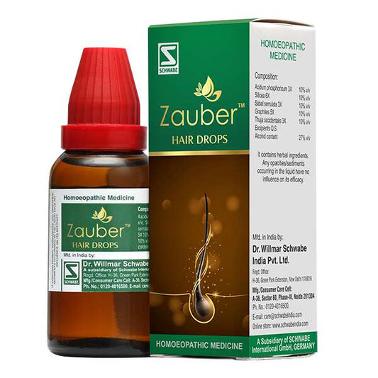 Zauber Hair Drops 30 ml - Dr. Willmar Schwabe India- The Homoeopathy Store