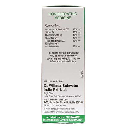 Zauber Hair Drops 30 ml - Dr. Willmar Schwabe India- The Homoeopathy Store